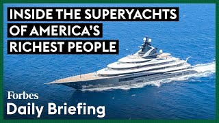 Inside The Superyachts Of America’s Richest People [upl. by Midge]