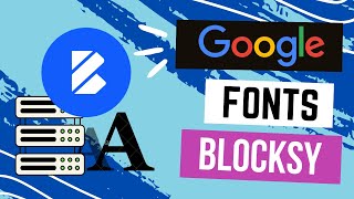 How to use Local Google Fonts with Blocksy Pro [upl. by Aiepoissac]