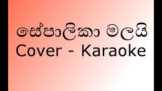 Sepalika Malai Cover Karaoke New Slow Version සේපාලිකා මලයි  without voice  By Miyuru Sangeeth [upl. by Fidellas]