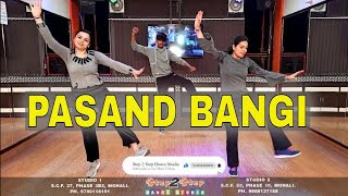 Pasand Bangi  Gurnam Bhullar  Easy Bhangra Steps  Choreography By Step2Step Dance Studio  Mohali [upl. by Adrianne890]