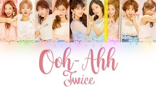 TWICE – LIKE OOHAHH OOHAHH하게 Color Coded Lyrics HANROMENG [upl. by Tedric594]