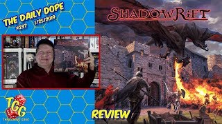 Shadowrift Second Edition  How to Play and Review on The Daily Dope 237 [upl. by Matthia]