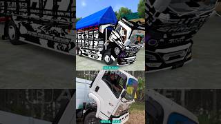 REAL LIFE VS BUSSID  TRUK JUNGKIT bussid bussimulatorindonesia trukoleng [upl. by Yadahs]