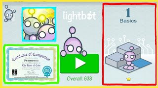 Lightbot Programming Puzzles  BASICS All Levels [upl. by Georg]