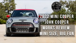 2022 MINI Cooper John Cooper Works Review MINI Size BIG Fun [upl. by Cariotta]