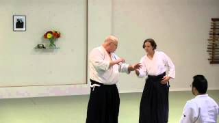 Aikido  quotCutting Edge of Aikidoquot Vol 1  George Ledyard  Sample Clip [upl. by Elaynad998]