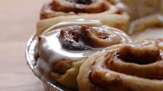 The Best Ever Vegan Cinnamon Rolls VeganWeek [upl. by Naujak]