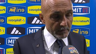 SPALLETTI ATTACCA TUTTI post FRANCIA ITALIA 13 [upl. by Ocsirf573]