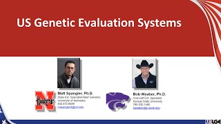 3 USLGE US Genetic Evaluation Systems [upl. by Tootsie]