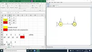 131EJEMPLO DE AUTOMÁTAS FINITOS DETERMINISTAS  JFLAP [upl. by Gerty]