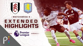 Fulham v Aston Villa  PREMIER LEAGUE HIGHLIGHTS  10192024  NBC Sports [upl. by Keegan16]