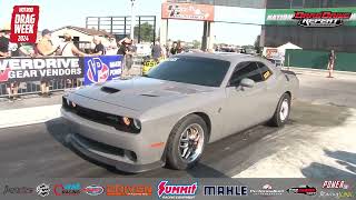 Hot Rod Drag Week Day Zero Test and Tune Passes  Ned goes 626 [upl. by Colas]