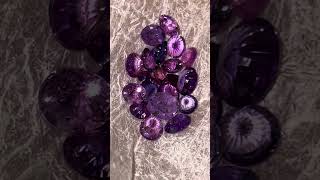 Purple Sapphires unheated amp untreated amazing rare natural [upl. by Neehahs]