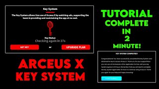 How to Get Arceus x Key  Key Tutorial  Easy Method  Arceus x Key Tutorial 2024 [upl. by Dutchman817]