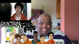 Misfits  Season 1 Episode 5  Reaction [upl. by Ahs]