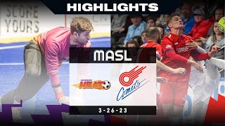 Harrisburg Heat  Kansas City Comets  32623  MASL Highlights 23 [upl. by Ignaz]