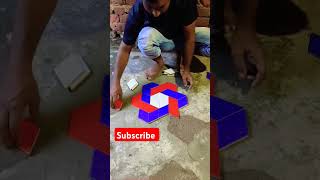 Tiles design man dor design flooring process work [upl. by Arorua]