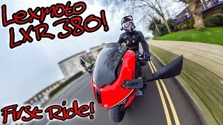 Lexmoto LXR 380 SE  First Ride [upl. by Caughey]