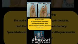 Joint Pain relief – Sandhi Mudra shorts youtubeshort viral shortfeedclips [upl. by Marguerita]