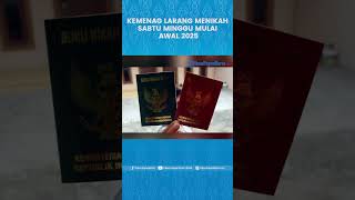 KEMENAG LARANG MENIKAH SABTU MINGGU MULAI AWAL 2025 [upl. by Ballman]