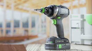 The Best Drill That Festool has Ever Built QUADRRIVE TPC 184 Hammer Drill [upl. by Eissalc]