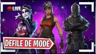 🔴DÉFILÉ DE MODE FORTNITE LIVE SKIN A GAGNER  JACK A DIT  CACHECACHE [upl. by Lrat]