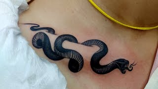 Sneak tattoo girl collarbone cobra sneak tattoo girls Tattoo princetattooraipu 9589557355 [upl. by Knowling]