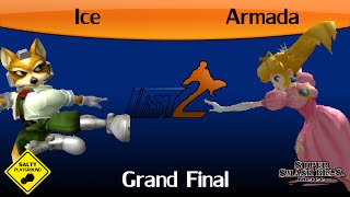 HST2  Ice Fox vs Armada Peach  Melee Grand Final [upl. by Dela]