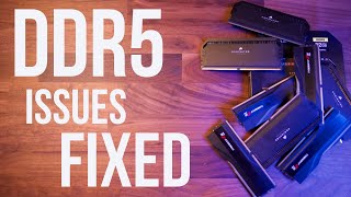 Intel’s DDR5 problem resolved DDR5 64GB Boot Loop failure Fix Get the rated speeds of your RAM [upl. by Cara321]