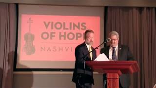 Announcing Violins of Hope Nashville [upl. by Sayres523]