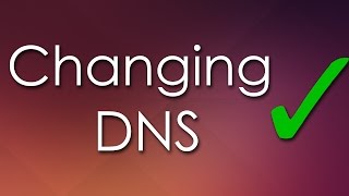 How To Change DNS Ubuntu 14 [upl. by Atalaya]