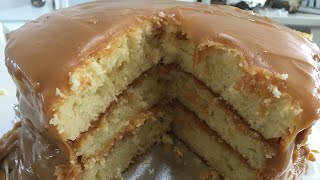 Old Fashioned Southern Caramel Cake [upl. by Zeni]