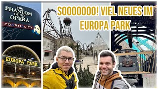 Verrückt 🤯 was der EUROPA PARK alles an Neuheiten hat [upl. by Hootman]