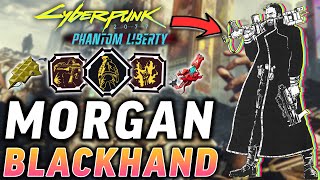 Become Cyberpunk Solo and Legend Morgan Blackhand With This INSANE Build  Cyberpunk 2077 21 [upl. by Enahpets]