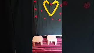 Seemantham decoration idea at home [upl. by Nimad]