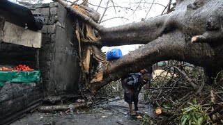 UN representatives react to Mozambique cyclone disaster [upl. by Onirotciv35]