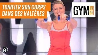 Tonifier son corps avec des haltères  Renfort musculaire 45 [upl. by Judye]