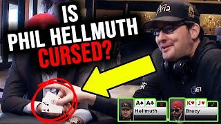 5 Times Phil Hellmuths ACES Got CRACKED Compilation [upl. by Ethbinium]