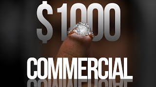 I Made a 1000 JEWELRY Commercial in my BEDROOM [upl. by Sikram637]