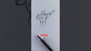 Bring Action to Your Art Ultimate Guide to Drawing Fighting Poses art foryou shorts satisfying [upl. by Nerraw]