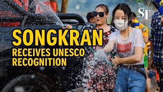 Thailand’s Songkran recognised by Unesco as an Intangible Cultural Heritage [upl. by Yorker]