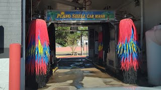 CLOSED CW 42  AUTEC AES260  Plano Shell Car Wash  Plano TX [upl. by Anelhtak473]