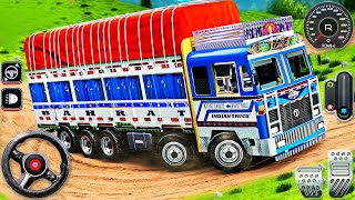 Indian Cargo Truck Ashok Lorry Driving  Offroad Truck Driver Simulator  Android GamePlay 3 [upl. by Avon]