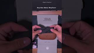 Ray Ban Meta Smart Glasses Unboxing ASMR Wayfarer shorts [upl. by Nevek15]