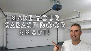 Easiest way to make your garage door opener smart with ESP Home and Athom [upl. by Noterb781]