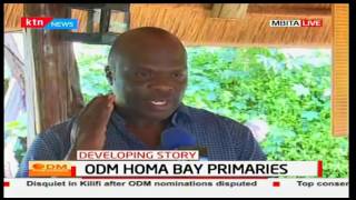 Allegations of importation of voters to the ODM primaries in Mbita [upl. by Kcirdec]