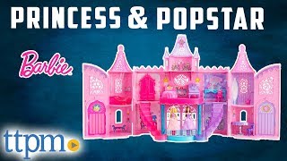 Barbie The Princess and the Popstar Musical LightUp Castle Playset REVIEW  Mattel Toys [upl. by Rosol]