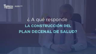 Entrevista SM Plan Decenal de Salud PDS 20222031 [upl. by Mignon]