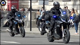 London Unmarked Police Bikes MET Police and BTP responding [upl. by Asina]