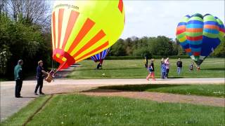 Model Balloons UK at the South West Model Show 2014 [upl. by Artemla962]